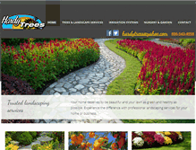 Tablet Screenshot of hardytreesandnursery.com